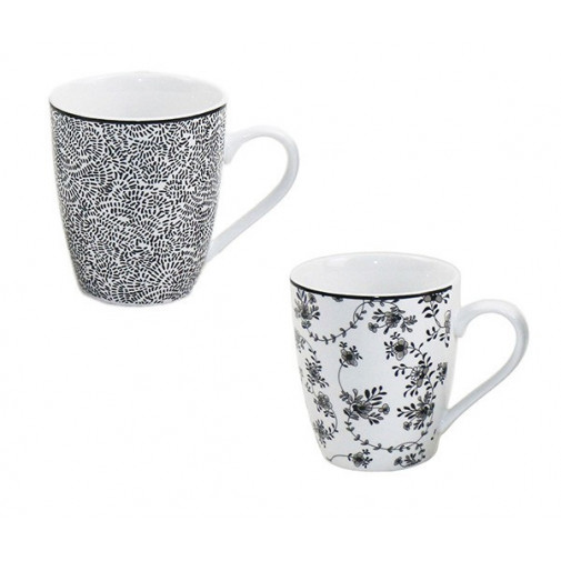 Mug Porcelana Armonia Negra - 2