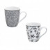 Mug Porcelana Armonia Negra - 2