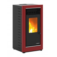 Estufa De Pellet Graz S1 Plus 11,67 Kw Rojo Karmek