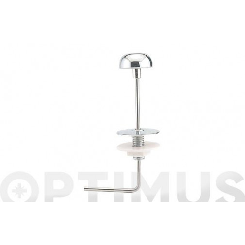 Tirador Cisterna Tanque Bajo Laton Curvo Non