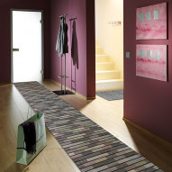 Alfombra Pasillera Textil Taormina Gris (metro) 65 Cm