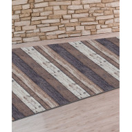 Alfombra Pasillera Textil Madera (metro) 65 Cm