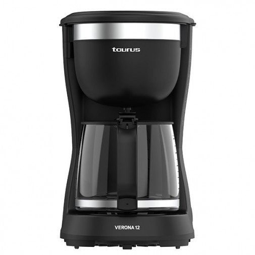 Cafetera Goteo Verona 12 Negra 680w 12 Tz