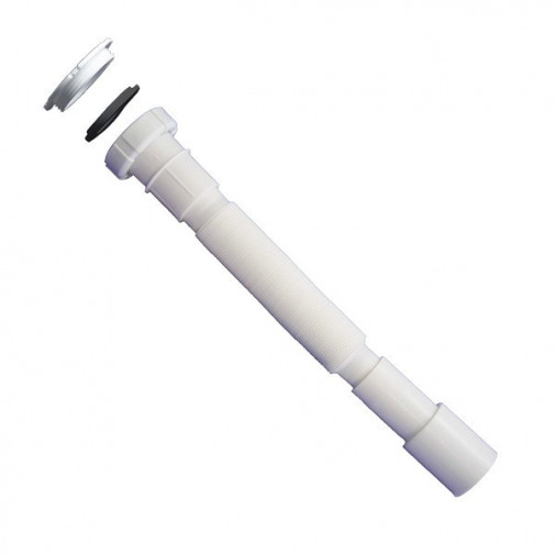 Sifon Extensible Tuerca Loca Con Boca 1 1/2 1/4