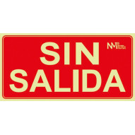 SeÑal Sin Salida Pvc Clase B 200x250mm