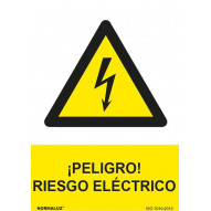 SeÑal Adh Riesgo Electrico 100x150mm