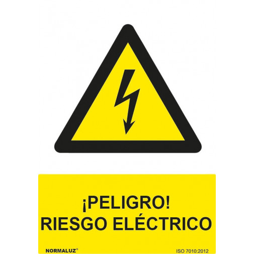 SeÑal Adh Riesgo Electrico 100x150mm