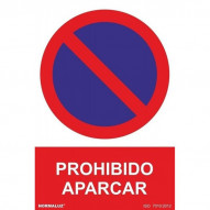 SeÑal Prohibido Aparcar Pvc 210x300mm