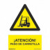 SeÑal Peligro Atencion Paso De Carretilla Pvc 210x300mm
