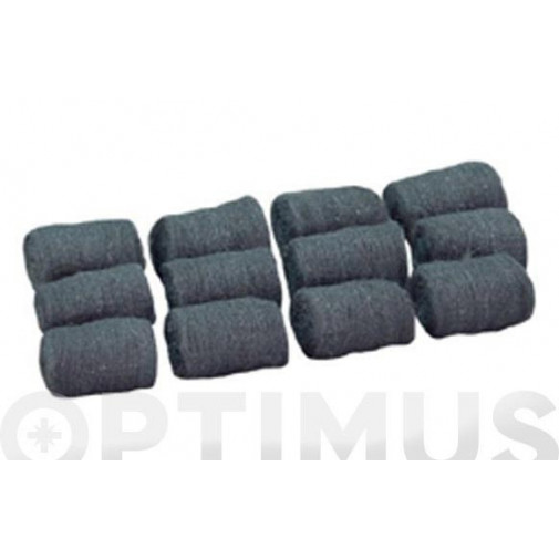 Madejas De Lana Acero Dulce Grano Fino 12 Uds Nespoli