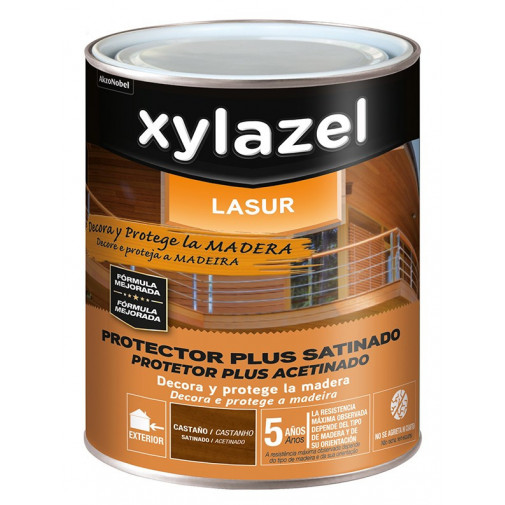 Protector Mad. Lasur Sat CastaÑo 750 Ml