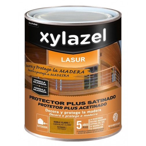 Protector Mad. Lasur Sat Roble Claro 750 Ml