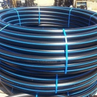 Tubo Alimentario Pe-100-hd Alta Densidad Pn10 Ø 32 Mm / 50 M