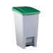 Denox DEN039 Contenedor Selectivo 60 litros, Verde, 490x380x700 mm