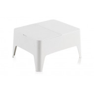 Mesa Auxiliar Alaska Blanca Shaf