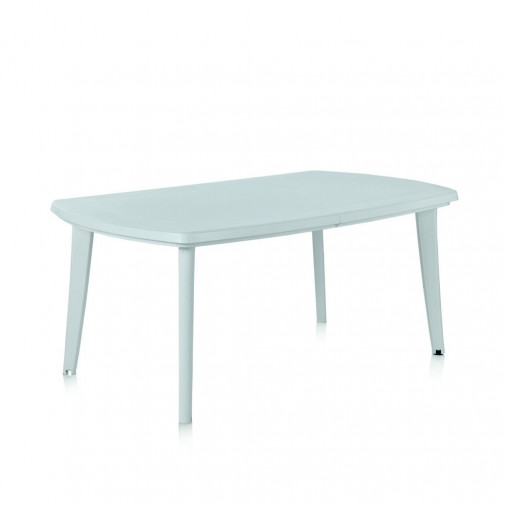 Mesa Resina Extensible Atlantic Blanco 170+55x100x73 Cm Shaf