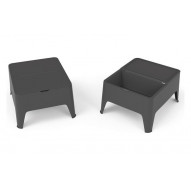 Mesa Auxiliar Alaska Antracita Shaf