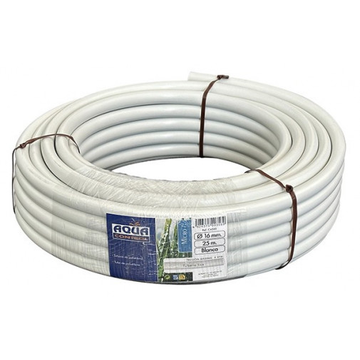 Tuberia Riego Por Gotero Blanco 25m 16 Mm
