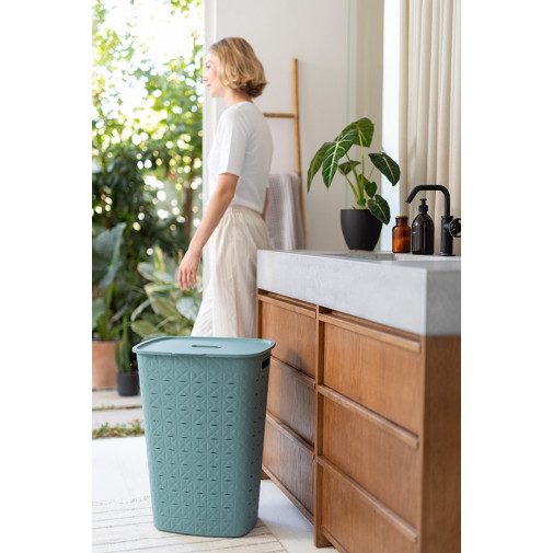 Pongotodo Softex Laundry Hamper 56l Azul 42x31,6x60