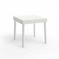 Mesa Aux Pp Blanca Alba 50x50x48cm