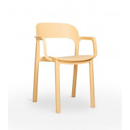 Silla Pp C/brazos Amarillo Fuego Ona -