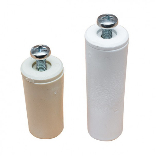 Tope Persiana C/torni. Blanco 40mm