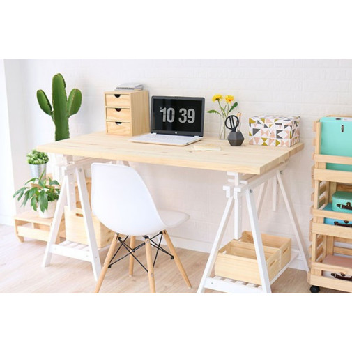 Encimera Pino Macizo 30mm Grosor 140x70 Cm 2