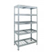 Estanteria Metal Galvanizado 5 Estantes De Rejilla 180 X 90