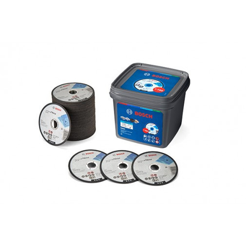 Lote 100 Discos C Metal 115 Mm