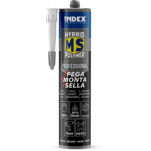 Anclaje Quimico Negro Ms-pr 290 Ml