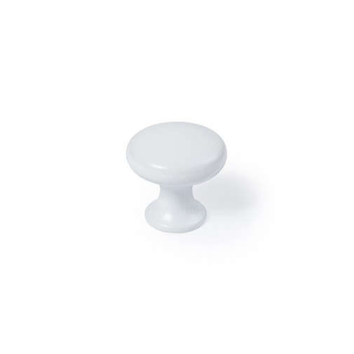 Pomo Porcelana Blanco 44 Mm