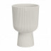 Macetero Pedestal Blanco 14 Cm