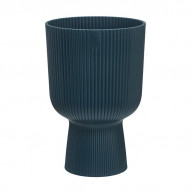 Macetero Pedestal Azul 14 Cm