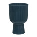 Macetero Pedestal Azul 14 Cm