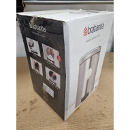 Cubo Bas. C/pedal 20l Cub.extr. Inox Bl Newicon Brabantia (OUTLET)