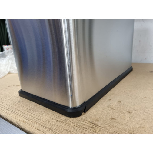 Cubo Basura Reciclaje Inox 45lt 3compartimentos (OUTLET)