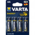 Pila Alcalina Energy Lr6 Aa 4 Unidades Varta