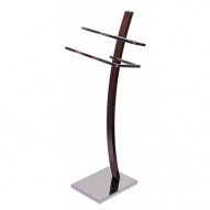 BATHSTAGE Toallero de pie, Plateado (OUTLET)