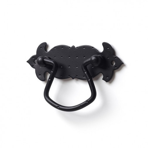 Tirador Colgante Negro Forja -