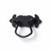 Tirador Colgante Negro Forja -