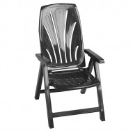 Sillon Resina 4p Antracita -