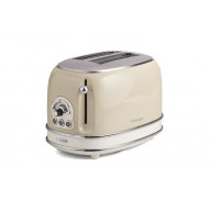 Tostador Dos Ranuras Cortas Vintage Beige 810w Ariete