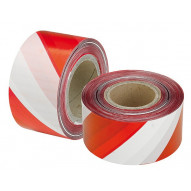 Cinta SeÑalizacion Blanco/rojo 7cmx200 M