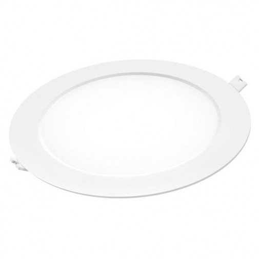 Downlight Led Pc Redondo Blanco Luz Neutra 18 W