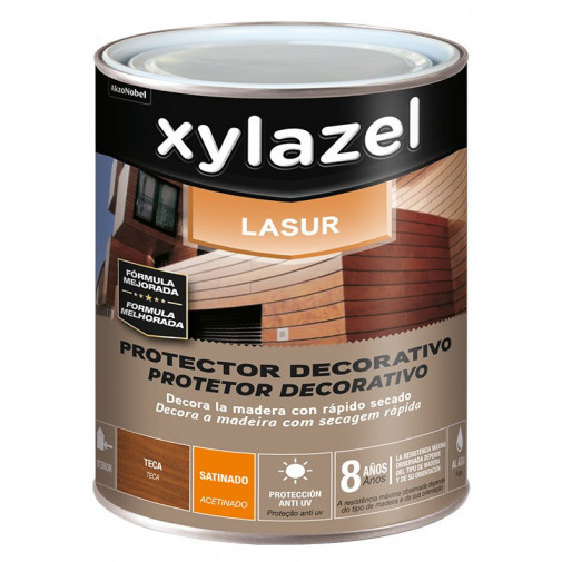 Protector Mad. Lasur Agua Sat Teca 750 Ml