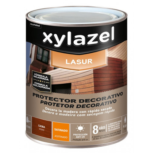 Protector Mad. Lasur Agua Sat Caoba 750 Ml