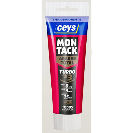 Adhesivo Montaje Montack Trans 125 Ml