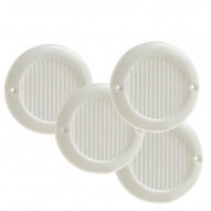 Rejilla Emp+clipsar Abs Blanco + Mosquitera Vrac 12,5-14 Cm