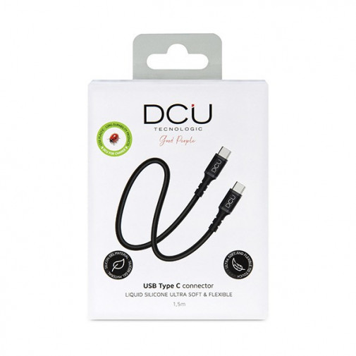 Conexion Usb Tipo C-usb Tipo C Negro 1,5 M