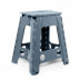 Taburete Multiuso Plegable Gris 42x41.5x59